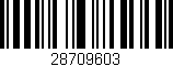 Código de barras (EAN, GTIN, SKU, ISBN): '28709603'