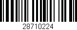 Código de barras (EAN, GTIN, SKU, ISBN): '28710224'