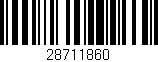 Código de barras (EAN, GTIN, SKU, ISBN): '28711860'