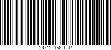 Código de barras (EAN, GTIN, SKU, ISBN): '28712_158_0_P'