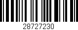 Código de barras (EAN, GTIN, SKU, ISBN): '28727230'