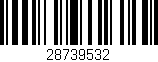 Código de barras (EAN, GTIN, SKU, ISBN): '28739532'