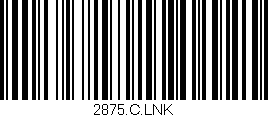 Código de barras (EAN, GTIN, SKU, ISBN): '2875.C.LNK'