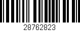 Código de barras (EAN, GTIN, SKU, ISBN): '28762823'