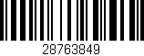 Código de barras (EAN, GTIN, SKU, ISBN): '28763849'