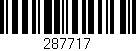 Código de barras (EAN, GTIN, SKU, ISBN): '287717'