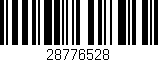 Código de barras (EAN, GTIN, SKU, ISBN): '28776528'