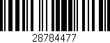 Código de barras (EAN, GTIN, SKU, ISBN): '28784477'