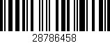 Código de barras (EAN, GTIN, SKU, ISBN): '28786458'