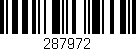 Código de barras (EAN, GTIN, SKU, ISBN): '287972'
