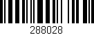 Código de barras (EAN, GTIN, SKU, ISBN): '288028'