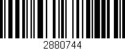 Código de barras (EAN, GTIN, SKU, ISBN): '2880744'