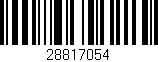Código de barras (EAN, GTIN, SKU, ISBN): '28817054'