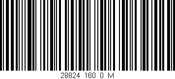 Código de barras (EAN, GTIN, SKU, ISBN): '28824_160_0_M'