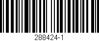 Código de barras (EAN, GTIN, SKU, ISBN): '288424-1'