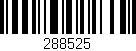 Código de barras (EAN, GTIN, SKU, ISBN): '288525'