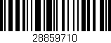 Código de barras (EAN, GTIN, SKU, ISBN): '28859710'