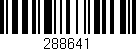 Código de barras (EAN, GTIN, SKU, ISBN): '288641'
