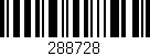 Código de barras (EAN, GTIN, SKU, ISBN): '288728'