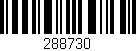 Código de barras (EAN, GTIN, SKU, ISBN): '288730'