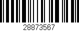 Código de barras (EAN, GTIN, SKU, ISBN): '28873567'