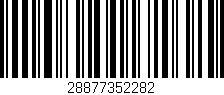 Código de barras (EAN, GTIN, SKU, ISBN): '28877352282'