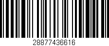 Código de barras (EAN, GTIN, SKU, ISBN): '28877436616'