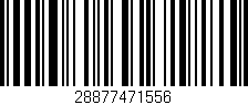 Código de barras (EAN, GTIN, SKU, ISBN): '28877471556'