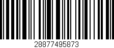 Código de barras (EAN, GTIN, SKU, ISBN): '28877495873'