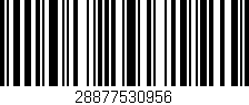 Código de barras (EAN, GTIN, SKU, ISBN): '28877530956'