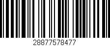Código de barras (EAN, GTIN, SKU, ISBN): '28877578477'