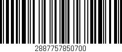 Código de barras (EAN, GTIN, SKU, ISBN): '2887757850700'