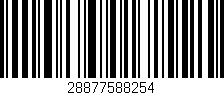 Código de barras (EAN, GTIN, SKU, ISBN): '28877588254'