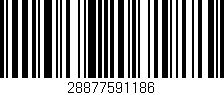 Código de barras (EAN, GTIN, SKU, ISBN): '28877591186'