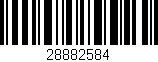 Código de barras (EAN, GTIN, SKU, ISBN): '28882584'