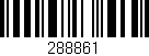 Código de barras (EAN, GTIN, SKU, ISBN): '288861'