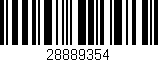 Código de barras (EAN, GTIN, SKU, ISBN): '28889354'