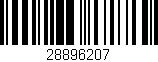 Código de barras (EAN, GTIN, SKU, ISBN): '28896207'