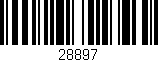 Código de barras (EAN, GTIN, SKU, ISBN): '28897'