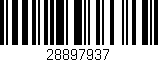 Código de barras (EAN, GTIN, SKU, ISBN): '28897937'