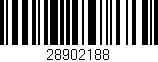 Código de barras (EAN, GTIN, SKU, ISBN): '28902188'
