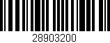 Código de barras (EAN, GTIN, SKU, ISBN): '28903200'