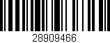 Código de barras (EAN, GTIN, SKU, ISBN): '28909466'