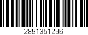 Código de barras (EAN, GTIN, SKU, ISBN): '2891351296'