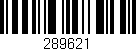 Código de barras (EAN, GTIN, SKU, ISBN): '289621'