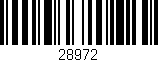 Código de barras (EAN, GTIN, SKU, ISBN): '28972'