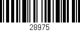 Código de barras (EAN, GTIN, SKU, ISBN): '28975'