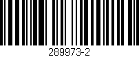 Código de barras (EAN, GTIN, SKU, ISBN): '289973-2'