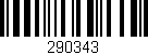 Código de barras (EAN, GTIN, SKU, ISBN): '290343'