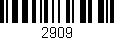 Código de barras (EAN, GTIN, SKU, ISBN): '2909'